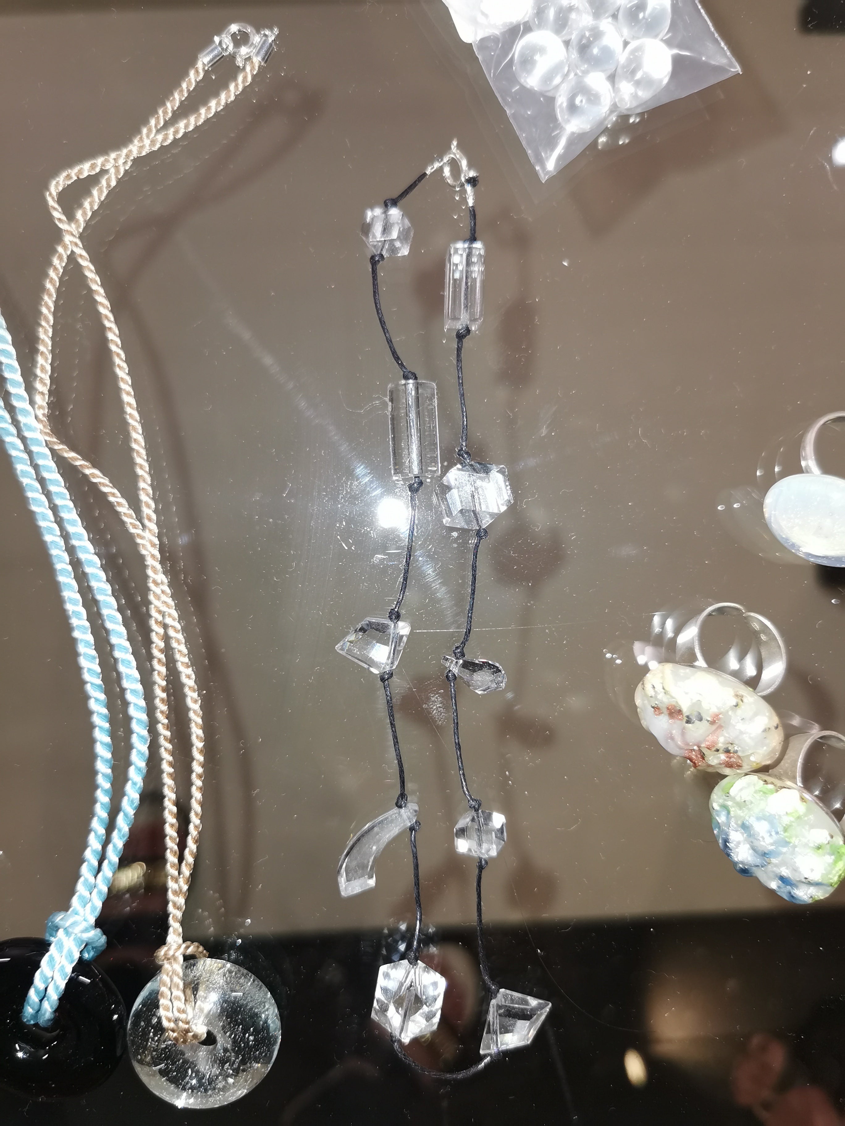 Sisi Joia biotop yo round glass necklace - アクセサリー